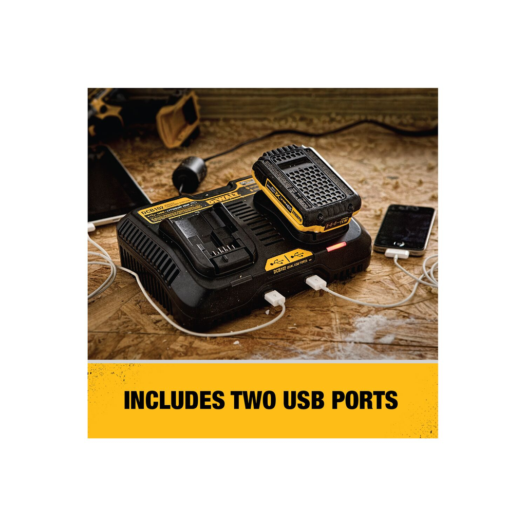 DEWALT 12V - 20V MAX* Jobsite Charging Station
