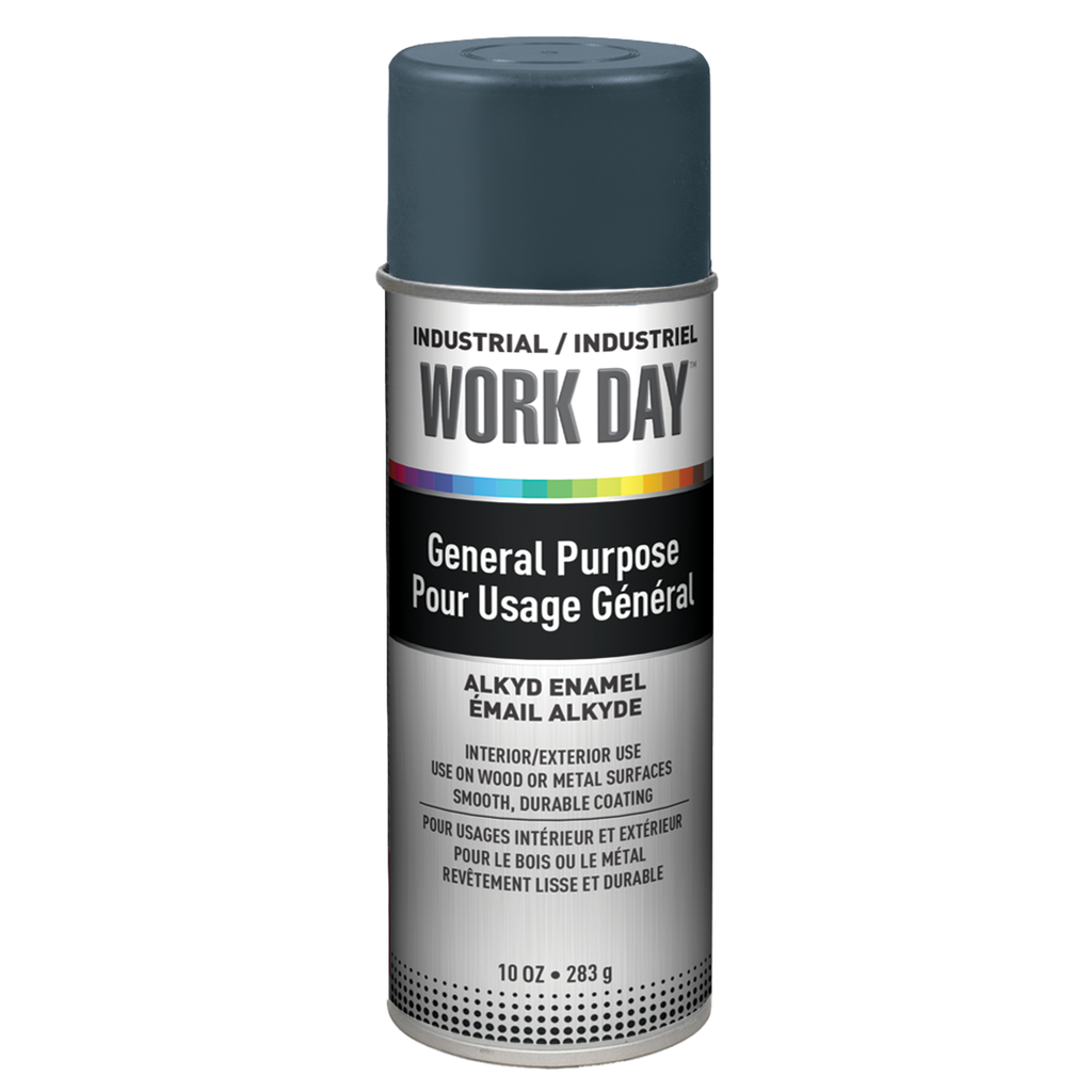 Krylon Work Day Gloss Gray Spray Paint 10 oz