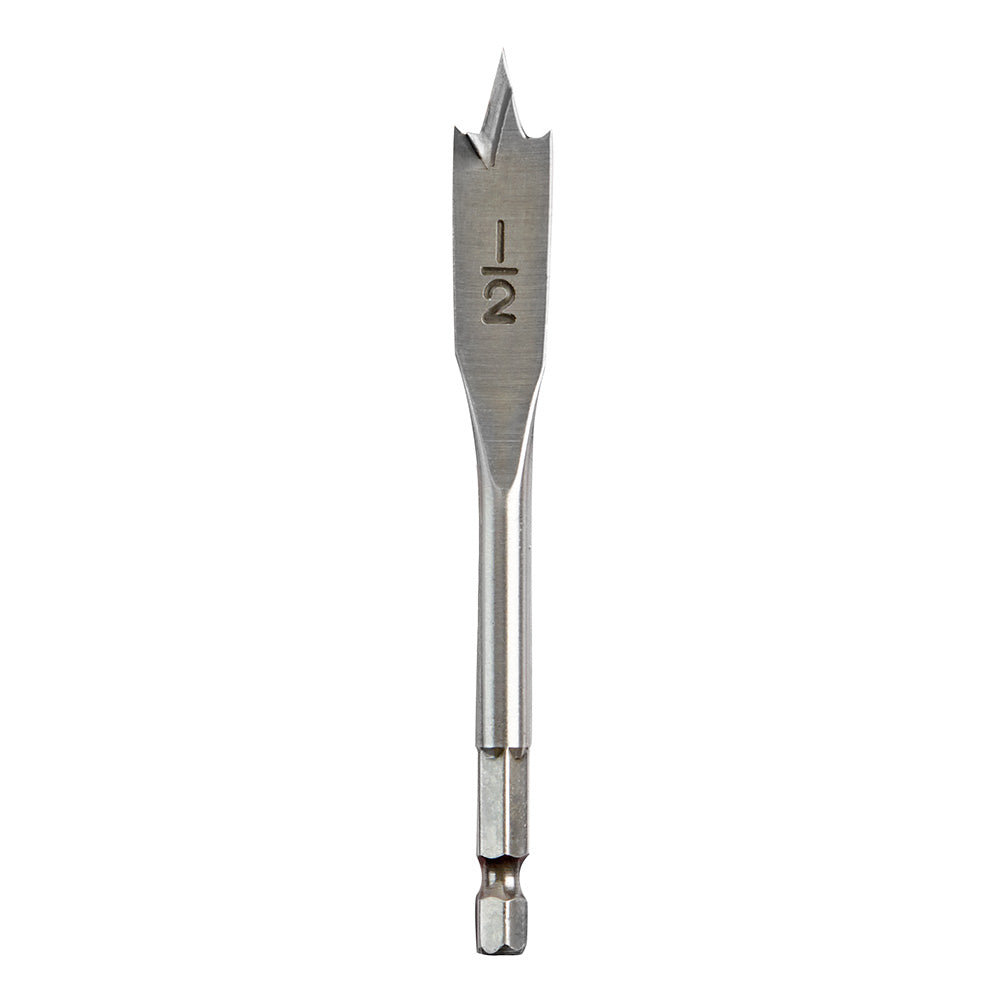 1/2 In x 4.5 In Flat Boring Bit
