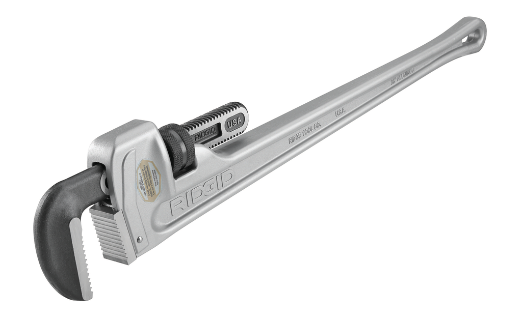 848 48" Aluminum Straight Pipe Wrench
