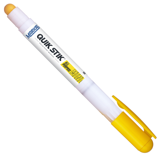 Quik Stik® All Purpose Mini Solid Paint Marker 3/8 In × 4.625 In Yellow (Part No. 61127)
