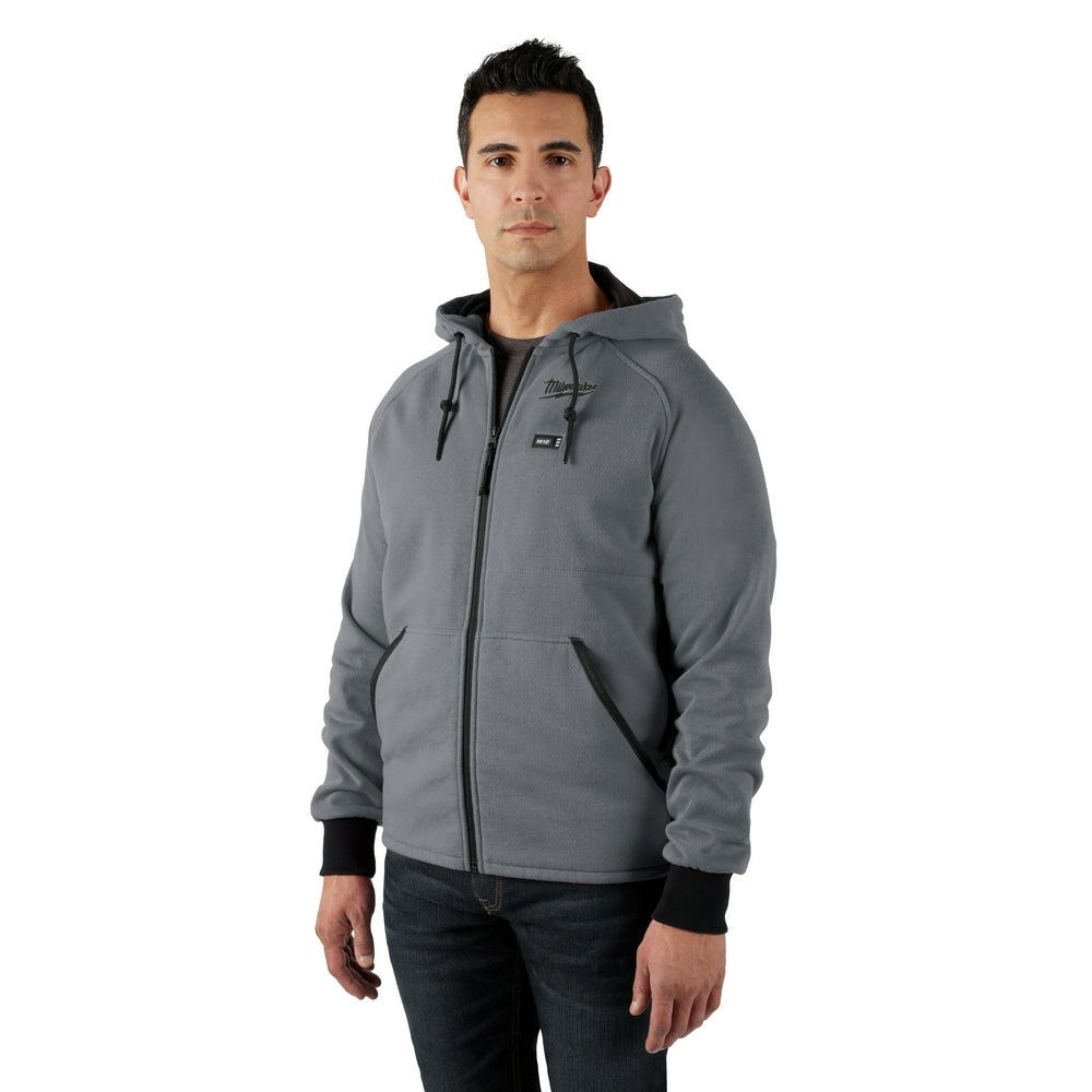 M12™ Heated Hoodie Kit, Gray, Sz: S