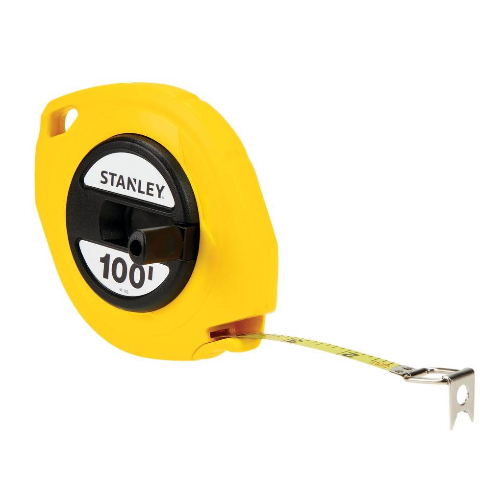 STANLEY 3/8 in x 100 ft Closed Case Long Tape