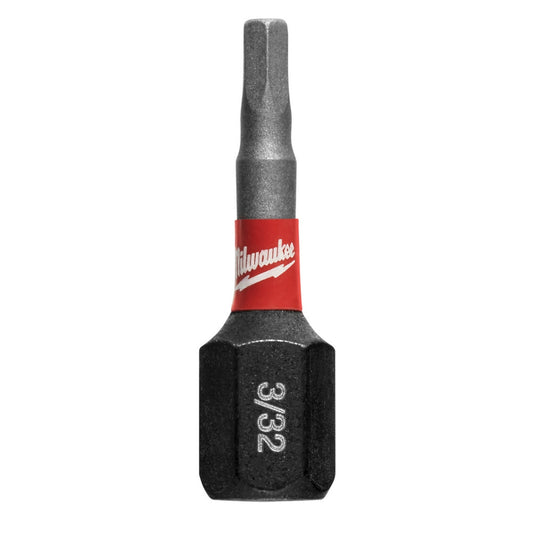 Shockwave™ Impact Hex 3/32 In Insert Bit, 25/PK