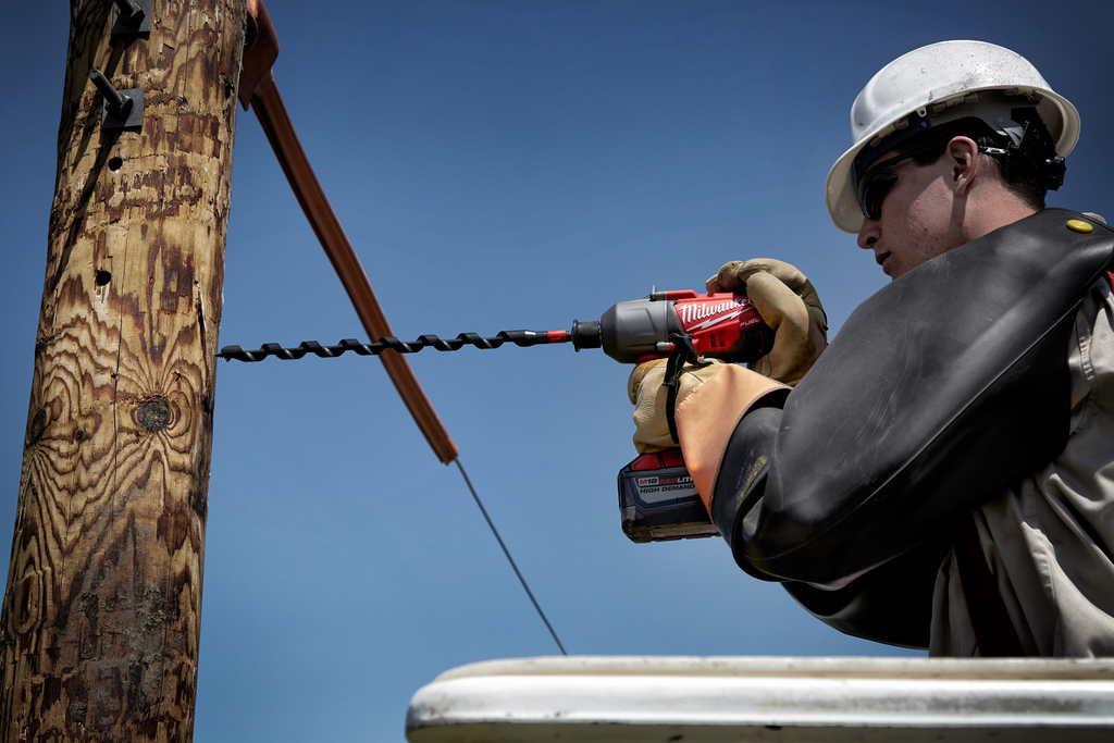 SHOCKWAVE™ Impact Duty 1/2" × 18" Lineman's Auger Bit