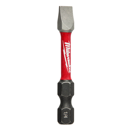 Shockwave™ 2 In Impact Slotted 1/4 In Power Bit