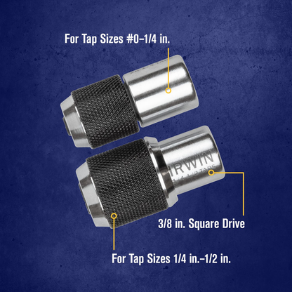 IRWIN Tap Socket Set Adjustable 2-Piece
