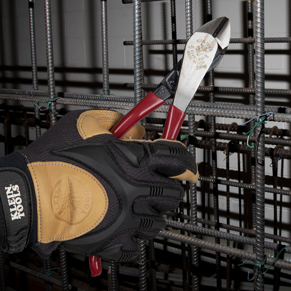 Ironworker's Diagonal Cutting Pliers, High-Leverage, 9-Inch