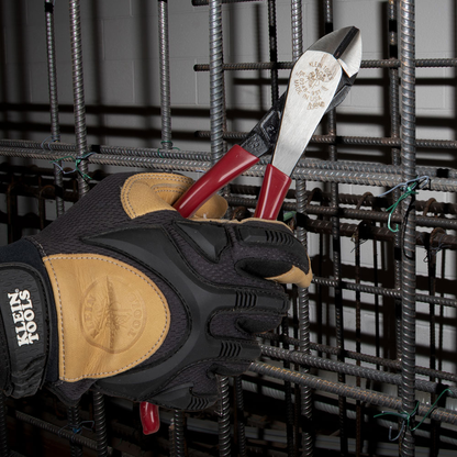 Ironworker's Diagonal Cutting Pliers, High-Leverage, 9-Inch