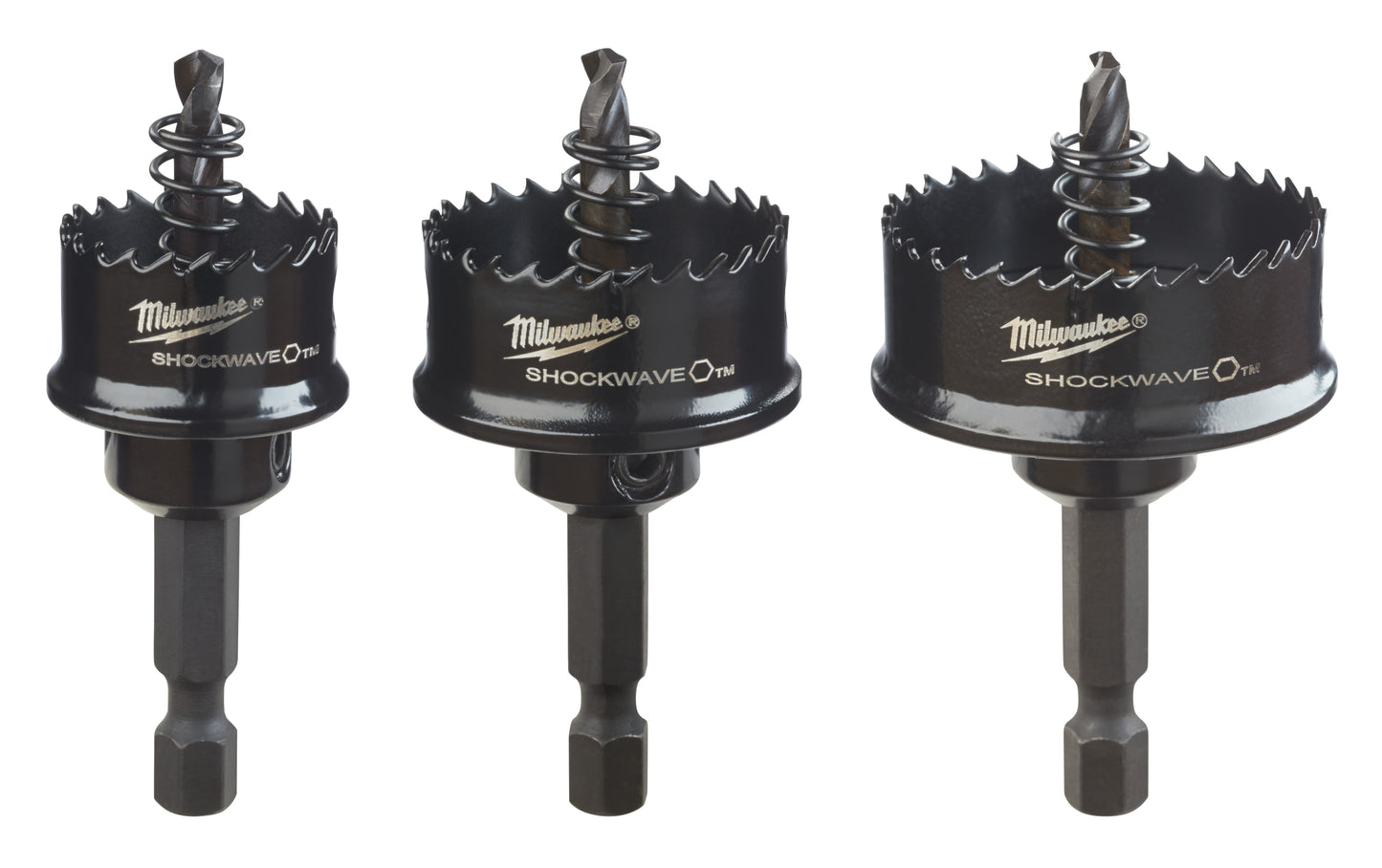 Shockwave™ Impact Hole Saw 3-piece Set
