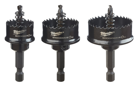Shockwave™ Impact Hole Saw 3-piece Set