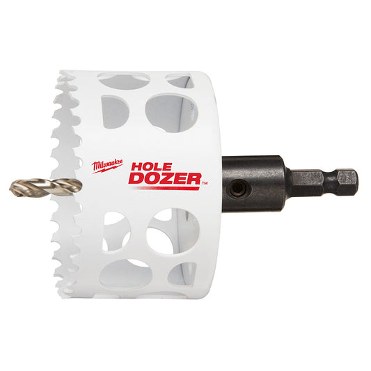 Hole Dozer™ 3" Bi-metal Hole Saw With Arbor, 2/PK