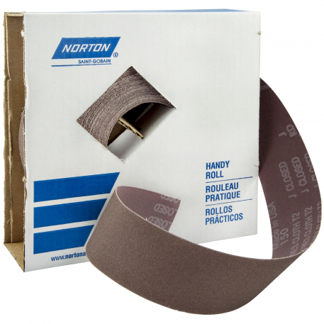 Metalite K225/K227 Cloth Roll, Aluminum Oxide, Coarse Grit, 2" Width