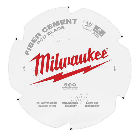 10 In Pcd/fiber Cement Circular Saw Blade