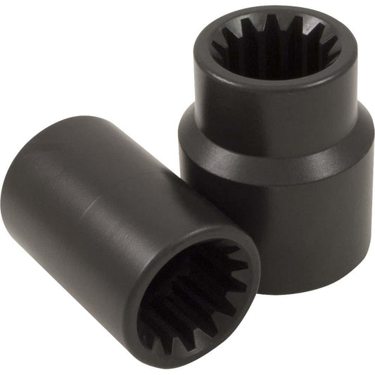 Douille 1-5/8" x #5 Spline - 6 pans réguliers