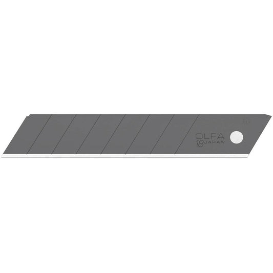 18 mm LBB Ultra-Sharp Black Snap Blade (9069), Pack of 50