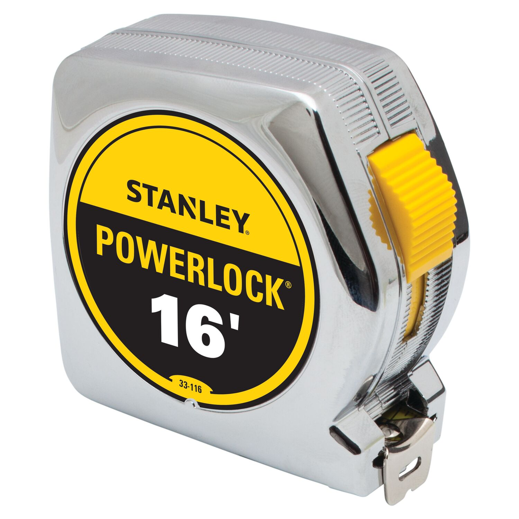 Stanley Powerlock Tape Measure 3/4in X 16ft