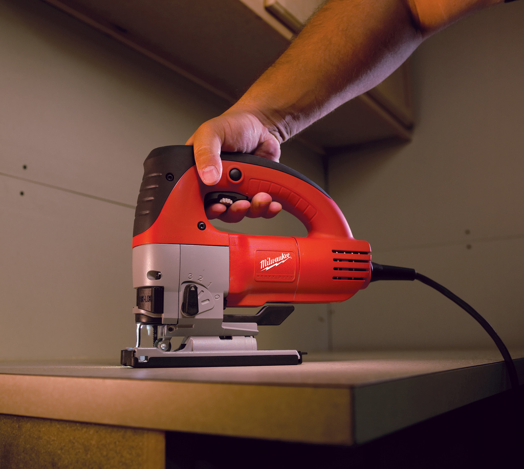 Orbital Jig Saw, 1" Stroke, 6.5 amp, 0-3000SPM