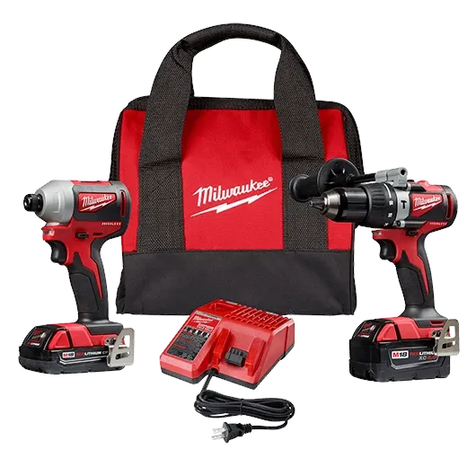 M18™ Brushless Combo Kit White/circ Tool Giftbox