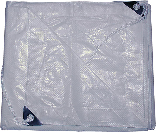 Toolway Tarpaulin - 30-ft x 50-ft - Polyethylene - Clear
