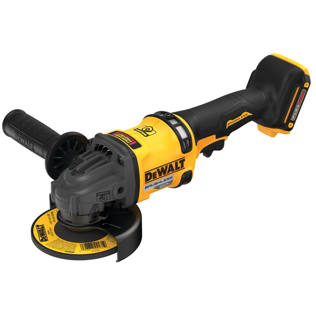 Dewalt 60V Brushless Grinder 4-1/2 To 6in Kickback Brake Tool Only
