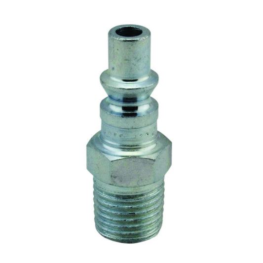 Milton® Air Plug Steel A-Style Pneumatic Tool Fitting, 1/4" Male