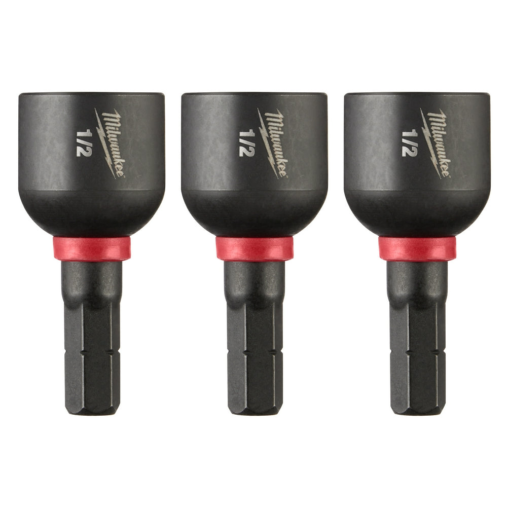 Shockwave Impact Duty™ 1/2” Insert Magnetic Nut Driver 3pk