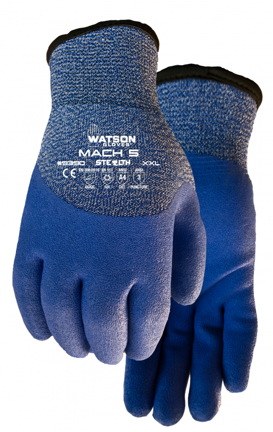 Stealth Mach 5 Gloves, Rubber, SZ: XXL