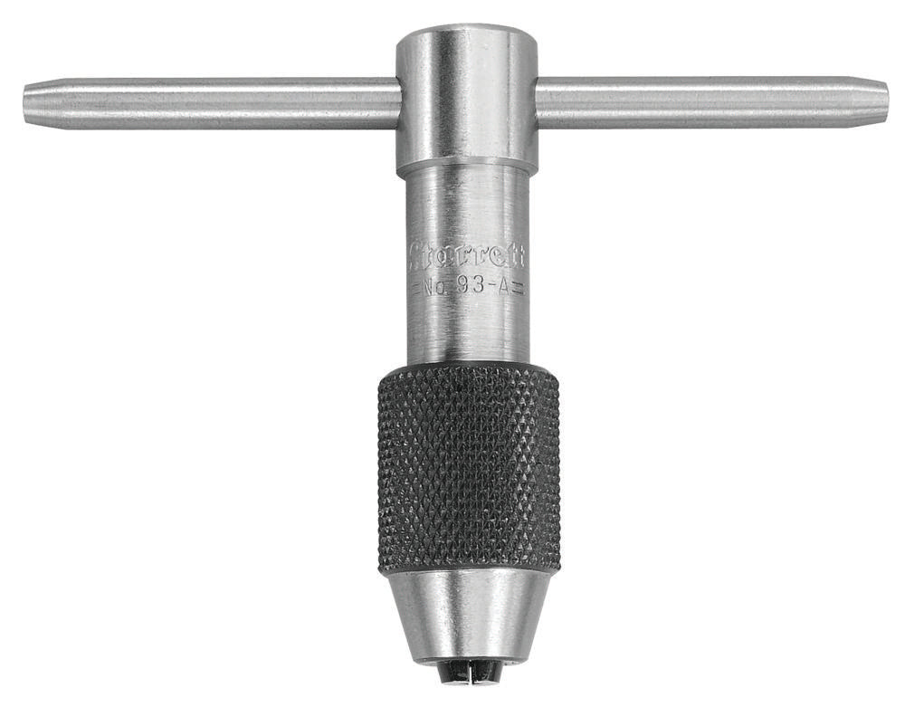 T-Handle Tap Wrench 1/16-3/16" (1.6-4.7mm) Capacity Tap Size 2" (50mm) Body Length 1/16-5/32" (1.6-4mm) Square Shank