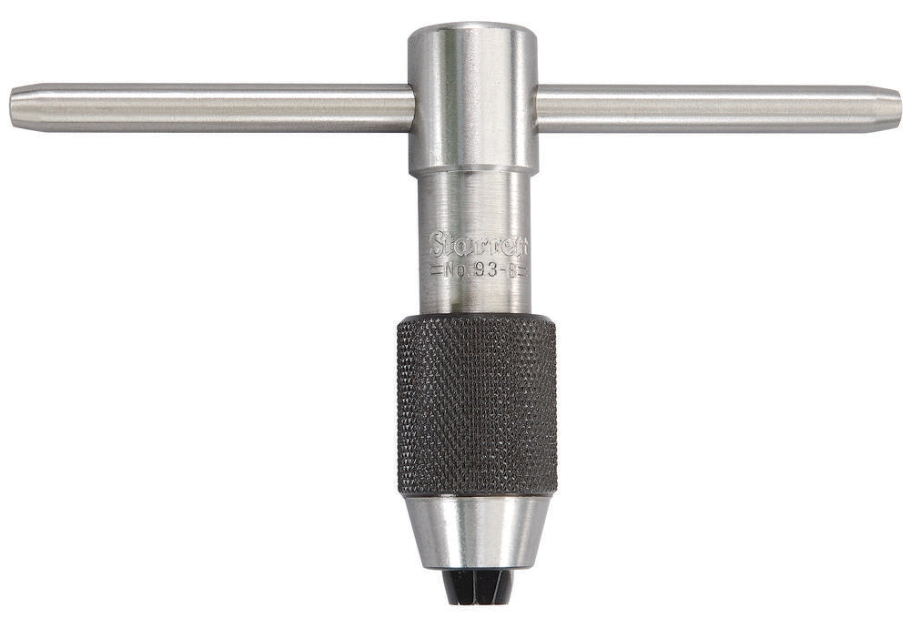 T-Handle Tap Wrench 7/32-7/16" (5.5-11mm) Capacity Tap Size 2-1/2" (65mm) Body Length 5/32-1/4" (4-6.4mm) Square Shank