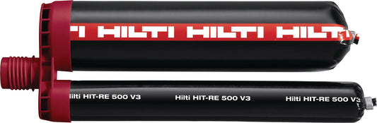 Ancrage époxy HIT-RE 500 V3, 16,91 oz, paquet de 20