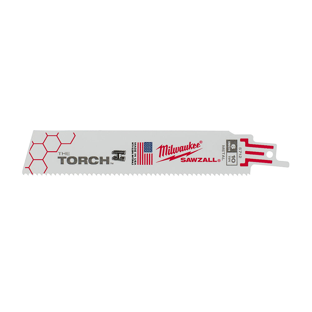The Torch™ Sawzall® Blades 6" 10 Tpi 25pk