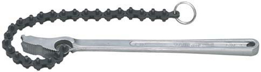 3/8 Inch - 4 Inch Heat Treated Pipe Chain Wrench Adjustable