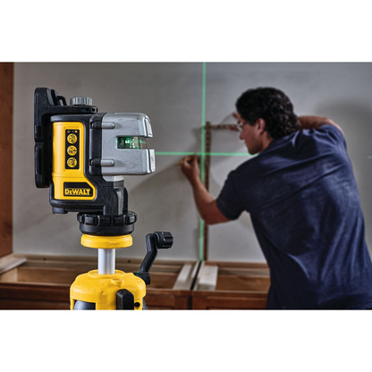 DEWALT Laser Level Multi-Line Green 30-Foot Range