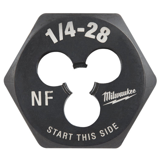 1/4"-28 nf 1-inch Hex Threading Die
