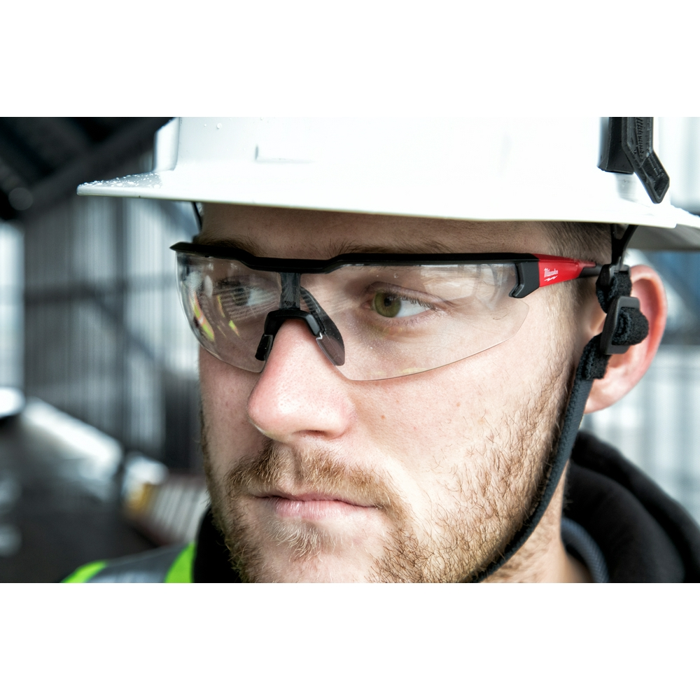 Safety Glasses Clear Anti-Scratch Lenses (Polybag)