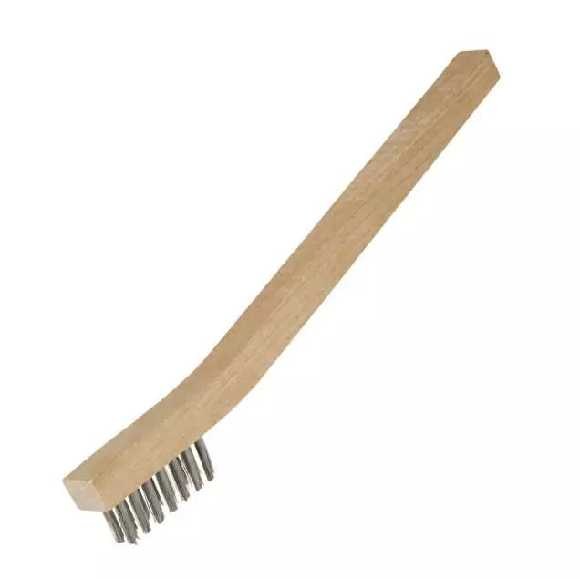 BlueFire Stainless Steel Toothbrush Handle Scratch Brush