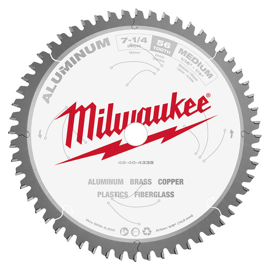 7-1/4 In Aluminum Cutting Circular Saw Blade