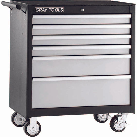 Roller Cabinet - 6 Drawers with Ball Bearing Safety Latch
