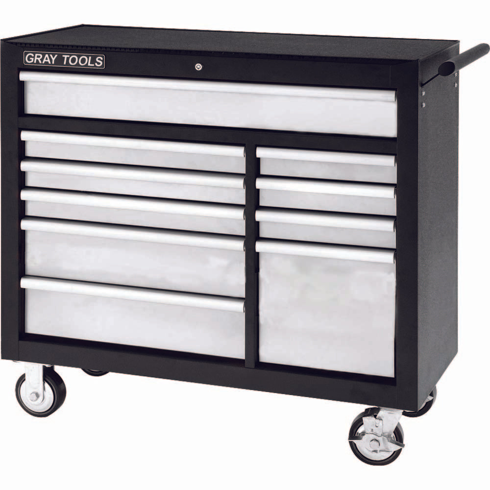 Roller Cabinet - 10 Drawer with Ball Bearing Safety Latch