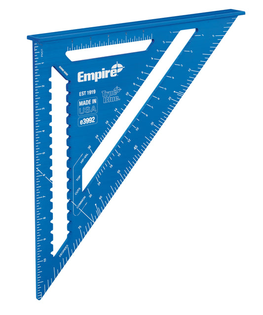 Empire® True Blue® Laser Etched Rafter Square 12"