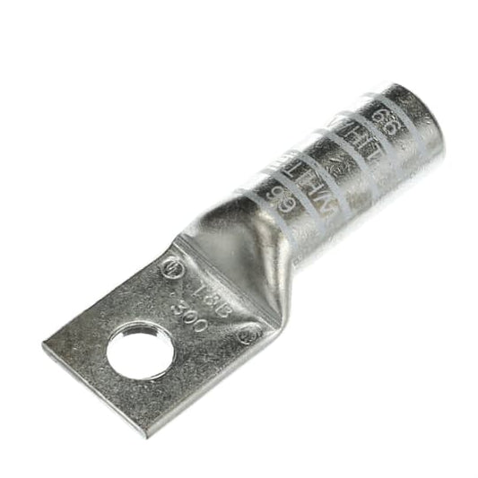 CU Lug 300 1 Hole Long Barrel 1/2B White