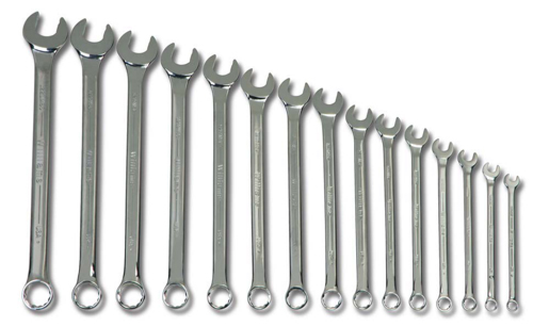 15 Piece Metric SUPERCOMBO® Black Combination Wrench Set