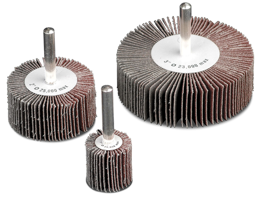 Aluminum Oxide Flap Wheels 1/4" Shank Size 1 x 1 x 1/4 Grit 60