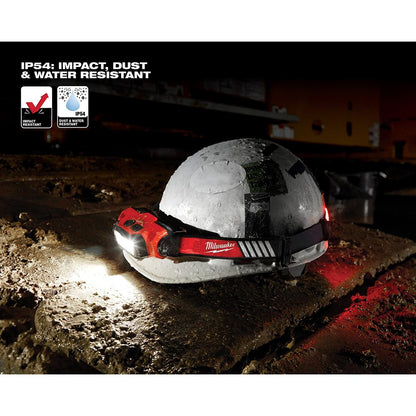 Milwaukee® USB rechargeable BEACON hard hat