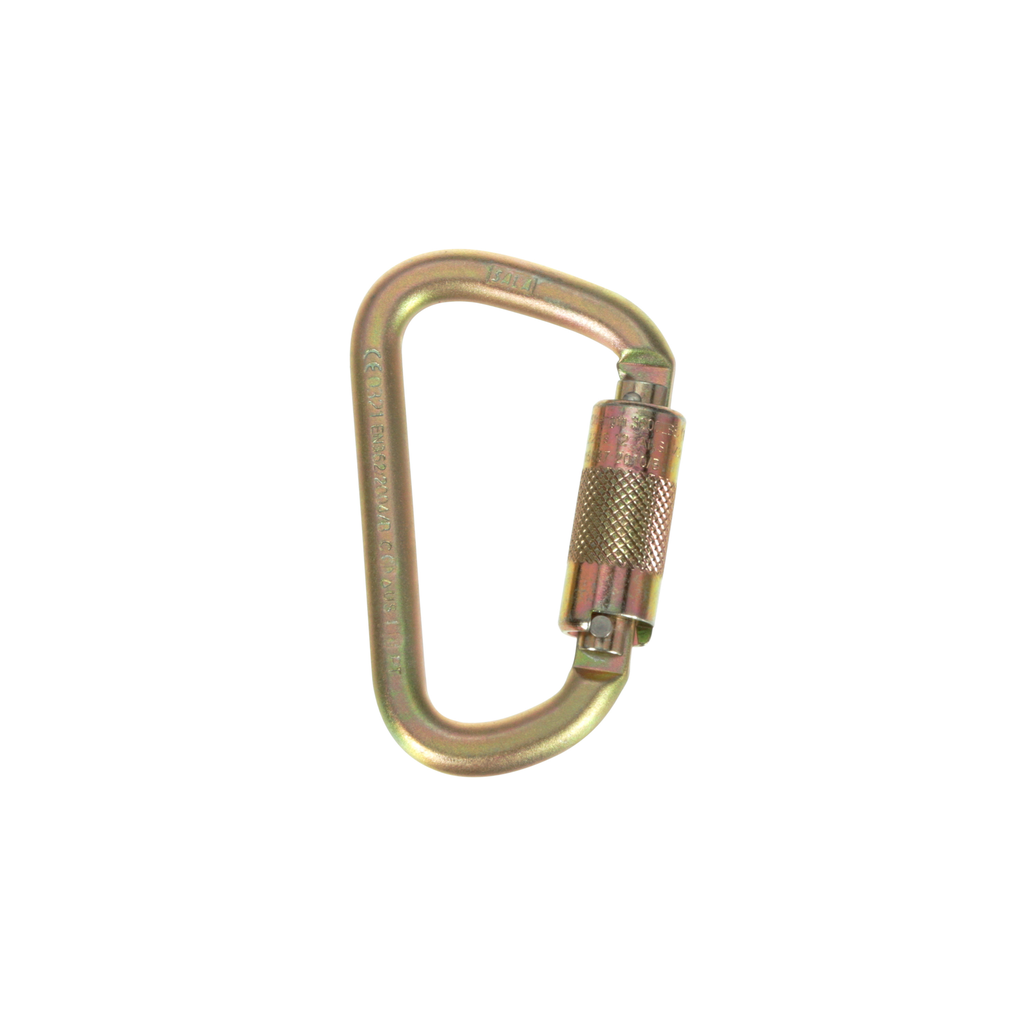 3M DBI-Sala Saflok Carabiner 2000112 Yellow Zinc