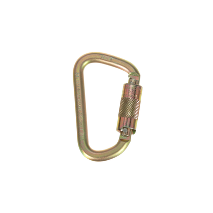 3M DBI-Sala Saflok Carabiner 2000112 Yellow Zinc