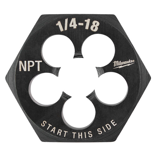 1/4"-18 Npt 1-7/16" Hex Threading Die
