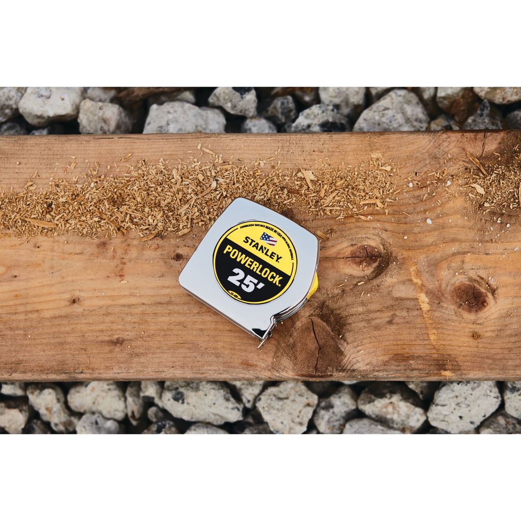 STANLEY 25 Ft PowerLock Tape Measure