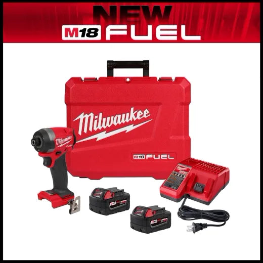 M18™ Fuel™ 1/4" Hex Impact Driver Kit